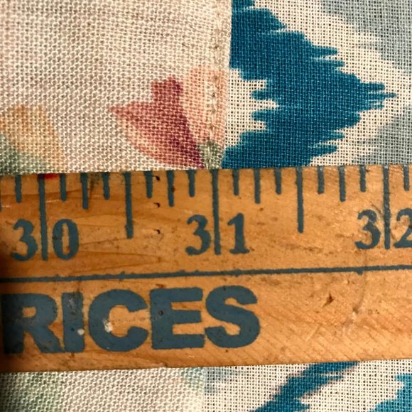 Vintage 80's EHL Floral Print Long Sleeve One Button Size 18W Blazer Jacket - Picture 7 of 14